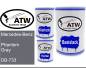 Preview: Mercedes-Benz, Phantom Gray, DB-733: 500ml Lackdose + 500ml Klarlack + 250ml Härter - Set, von ATW Autoteile West.